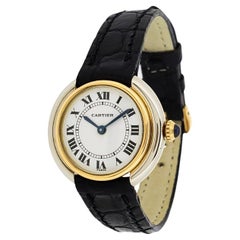 Cartier Paris Vendome PM 2-Schmal getönte Uhr 26mm Handaufzug.  CIRCA 1973-1976