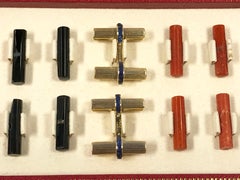 Cartier Paris Vintage Interchangeable Cufflnk suite