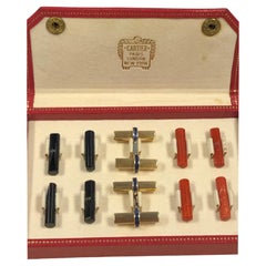 Cartier Paris Vintage Interchangeable Cufflnk suite