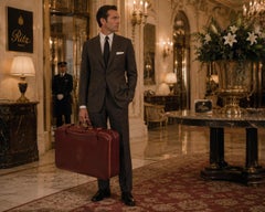 1975 Cartier "Les Must de Cartier" Bordeaux Leather Suitcase Made in France