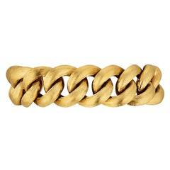 Cartier Paris Vintage Puffy Curb Link Bracelet