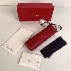 Cartier Paris Vintage Womens Eyeglasses T8100761 51-15 135mm