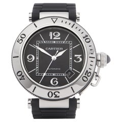 Cartier Montre Pasha 0 2790 pour homme en acier inoxydable 0