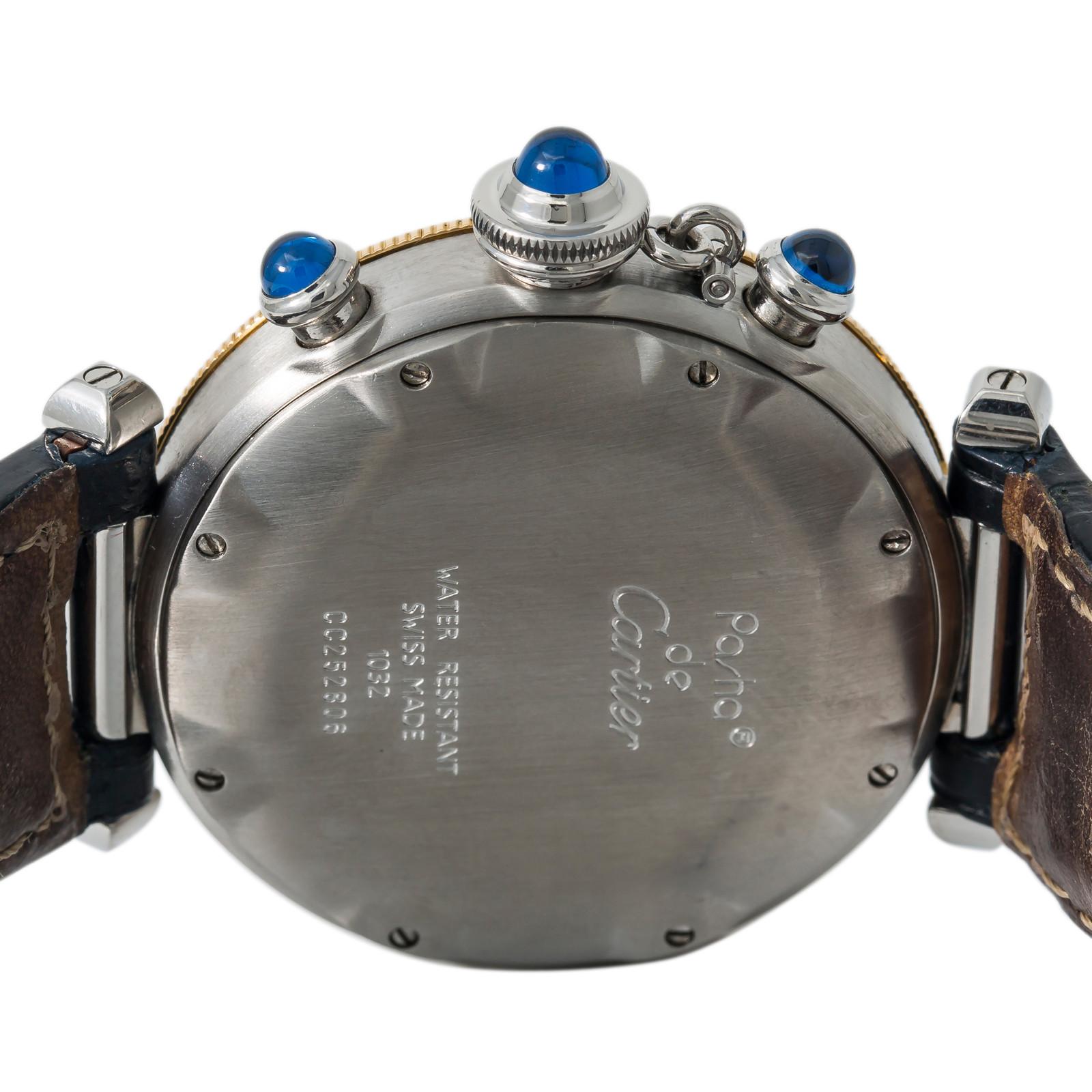 Men's Cartier Pasha 1032, Silver Dial, Certified and Warranty