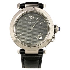 Cartier Pasha 1040 Steel Automatic with Textured Dial