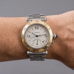 Orologio automatico Cartier Pasha in oro giallo 18 carati