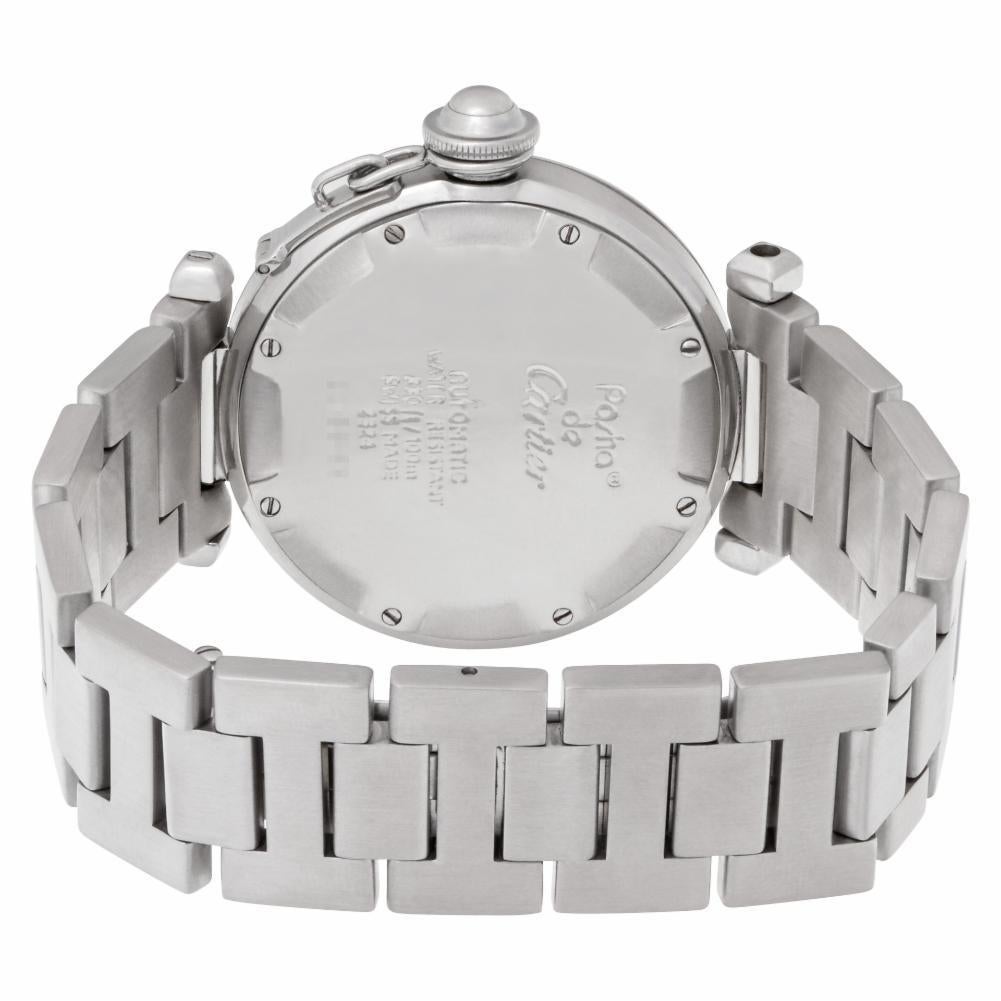 Contemporary Cartier Pasha 2324, Salmon Dial, Certified and Warranty
