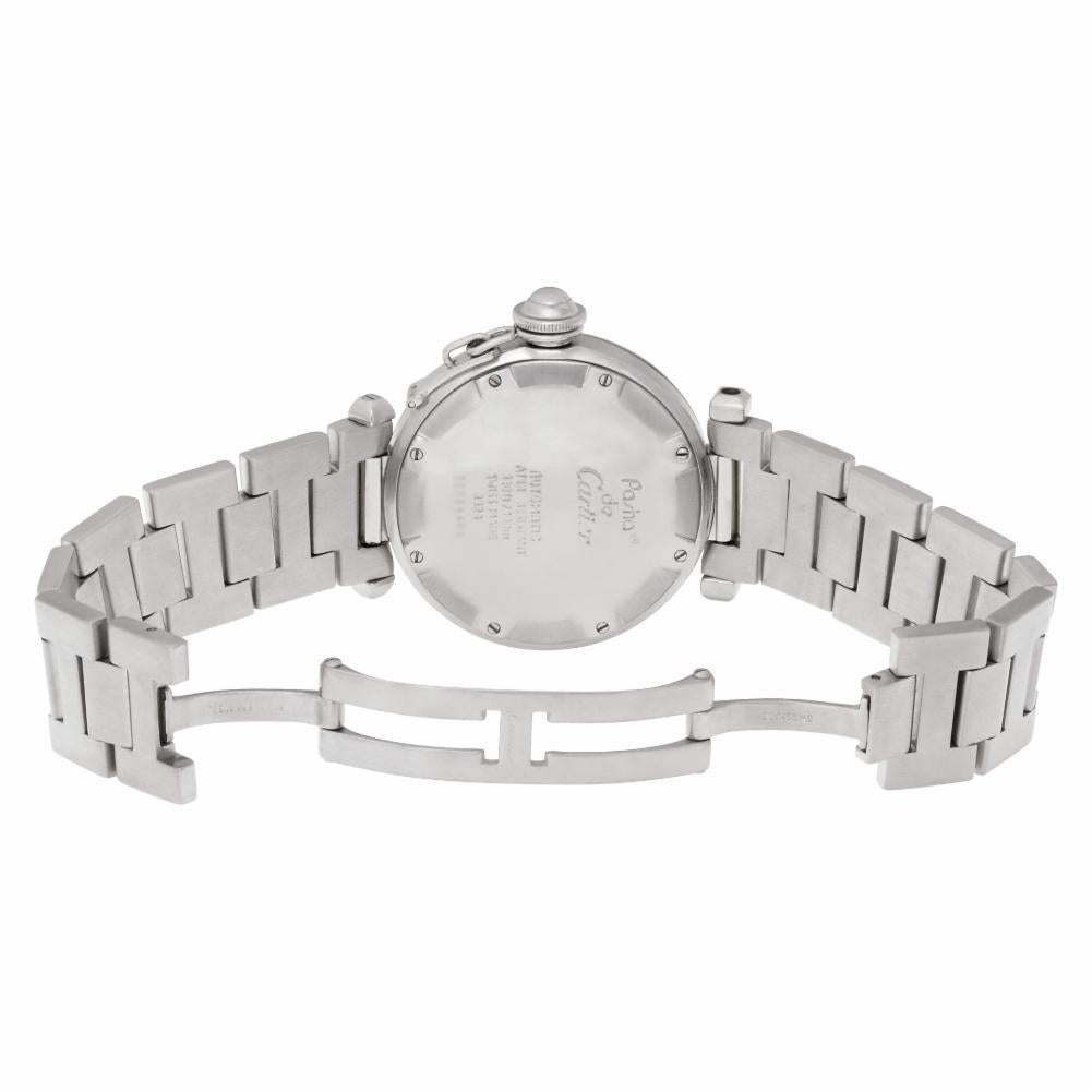 Cartier Pasha 2324, Salmon Dial, Certified and Warranty In Excellent Condition In Miami, FL