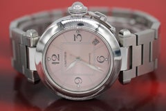 Cartier Pasha 2324 – Pink Dial – Automatic – 35mm – Steel – With Box