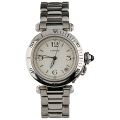 Cartier Pasha #2324 Stainless Steel Automatic Men's Watch with Date