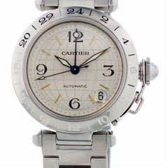 Cartier Pasha 2377 with Band and Silver Dial Certified Pre-Owned
