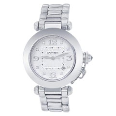 Cartier Pasha 2528, Silver Dial, Certified and Warranty