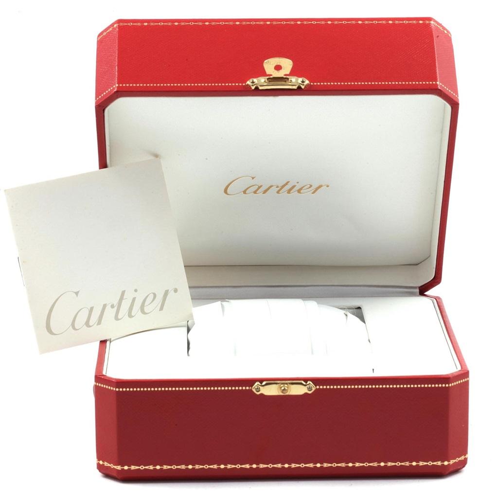 Cartier Pasha 32 Rose Gold Diamond Automatic Ladies Watch WJ11913G For Sale 4