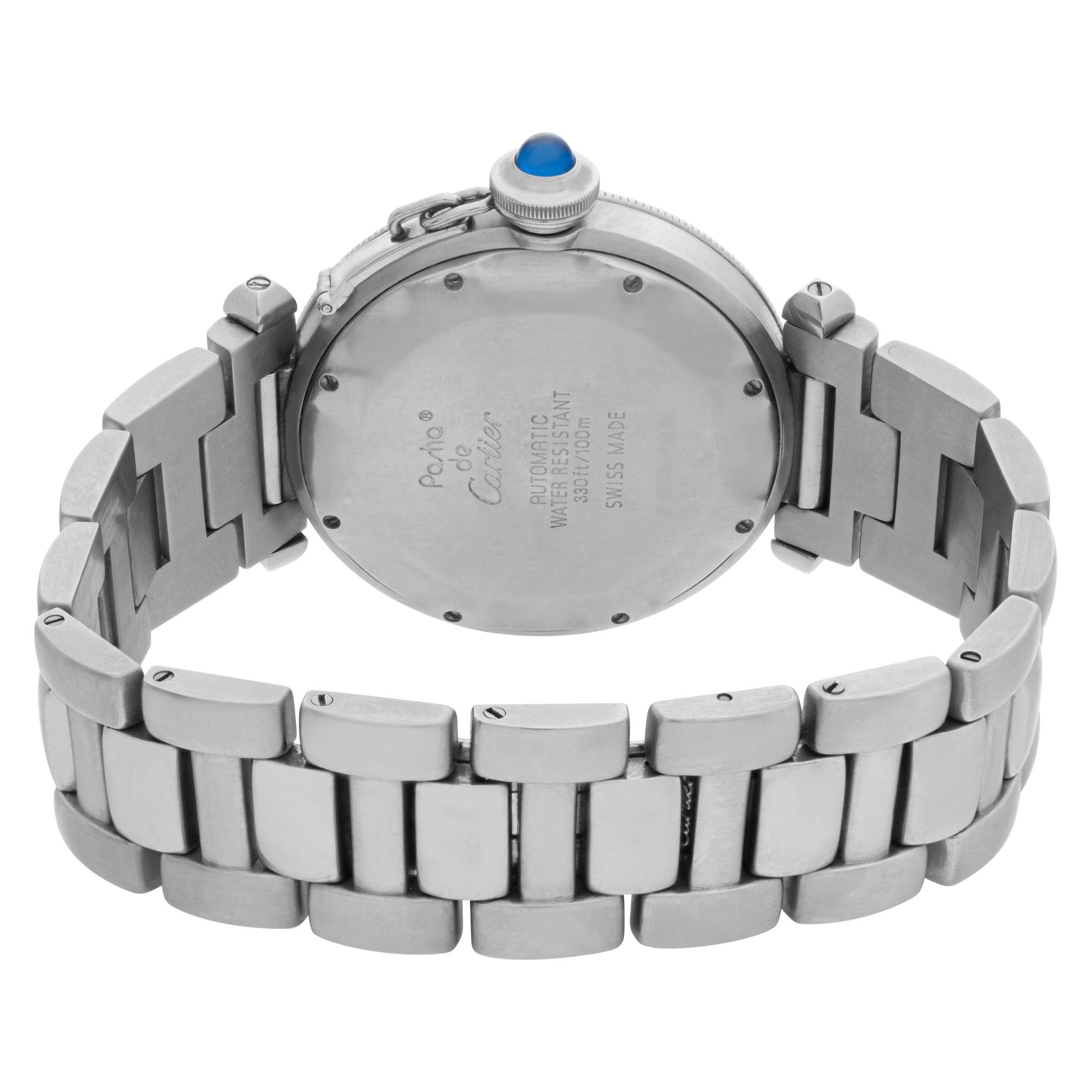 Cartier Pasha W3104H3 In Excellent Condition In Surfside, FL