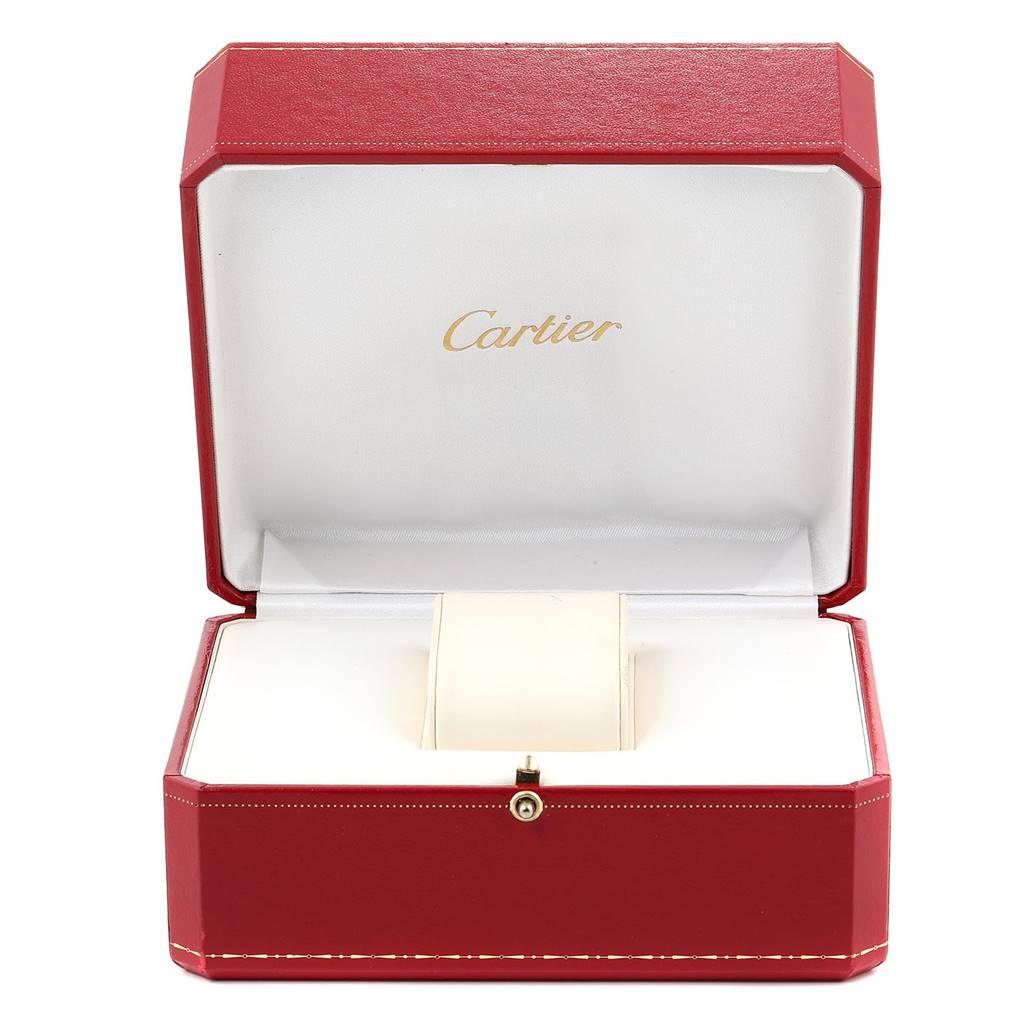 Cartier Pasha Chronograph Steel Yellow Gold Men's Watch W31036T6 For Sale 3