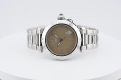 Cartier Pasha 38mm Ref. 1040 (1996) – Automatic, Full Set, Brown Dial, Las