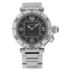 Cartier Pasha Stainless Steel Wristwatch Ref 2790