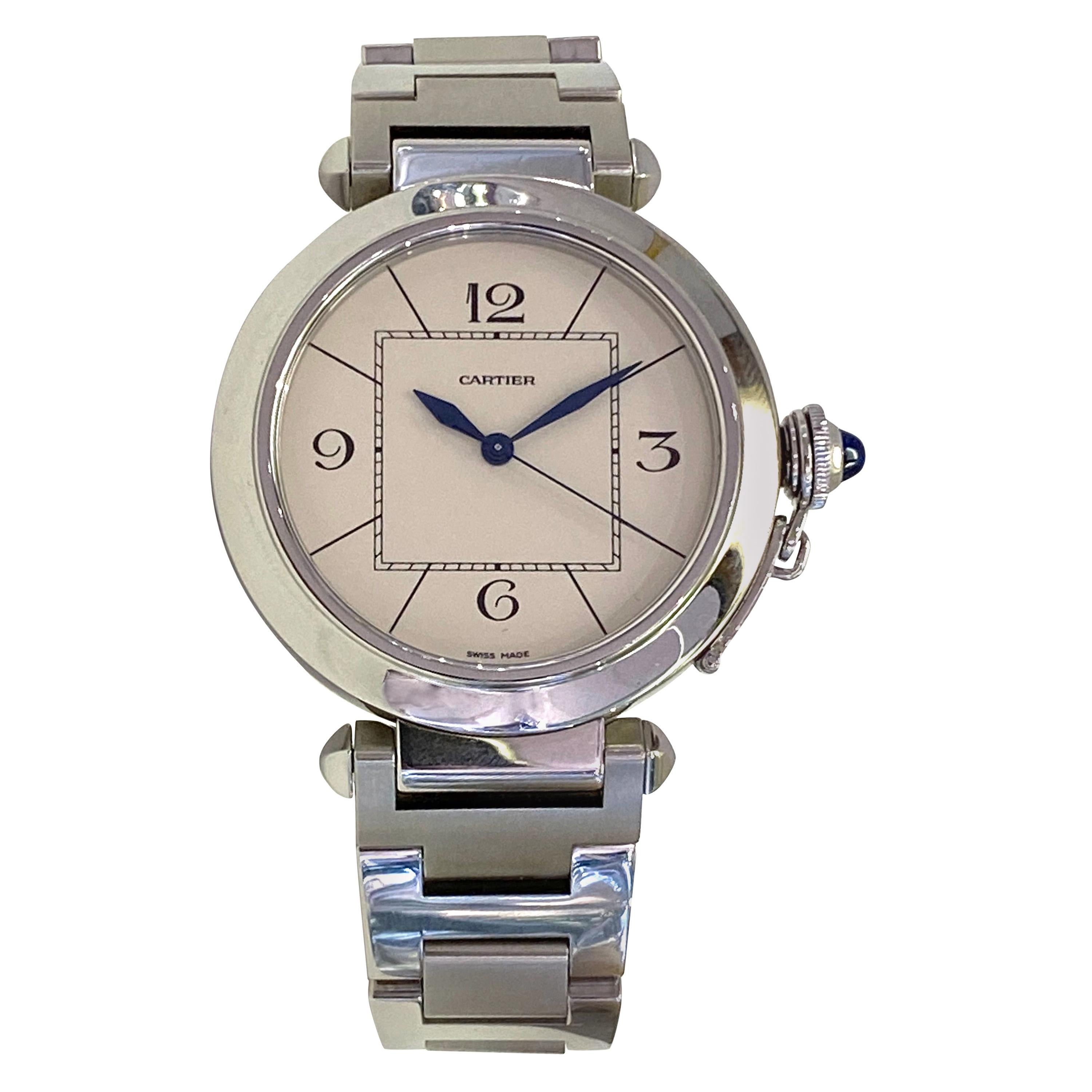 Cartier Pasha Automatic Stainless Steel Pasha Acier As New