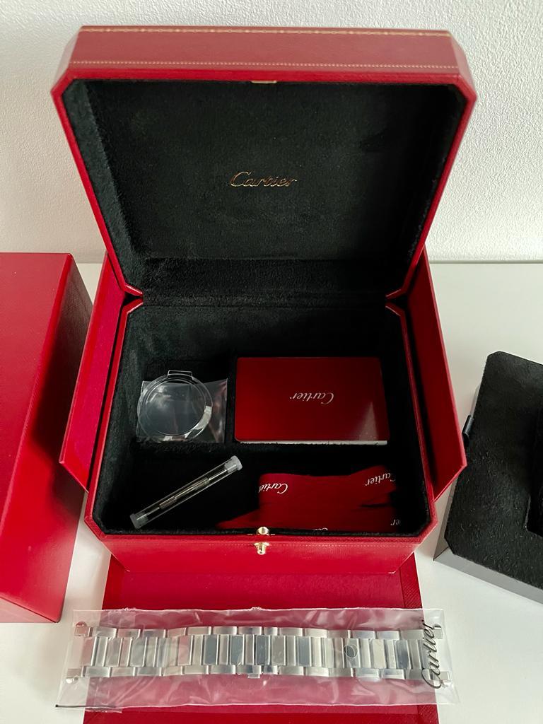 Cartier Pasha Middle East Edition WSPA0022 Full Set 41mm. 2021
New unworn with 8 years warranty by Cartier
Arabic Dial - Middle East Special Edition - 41mm - New - Full Set

Available to view in the UK

Automatic Movement
Steel Case	
Steel / Leather