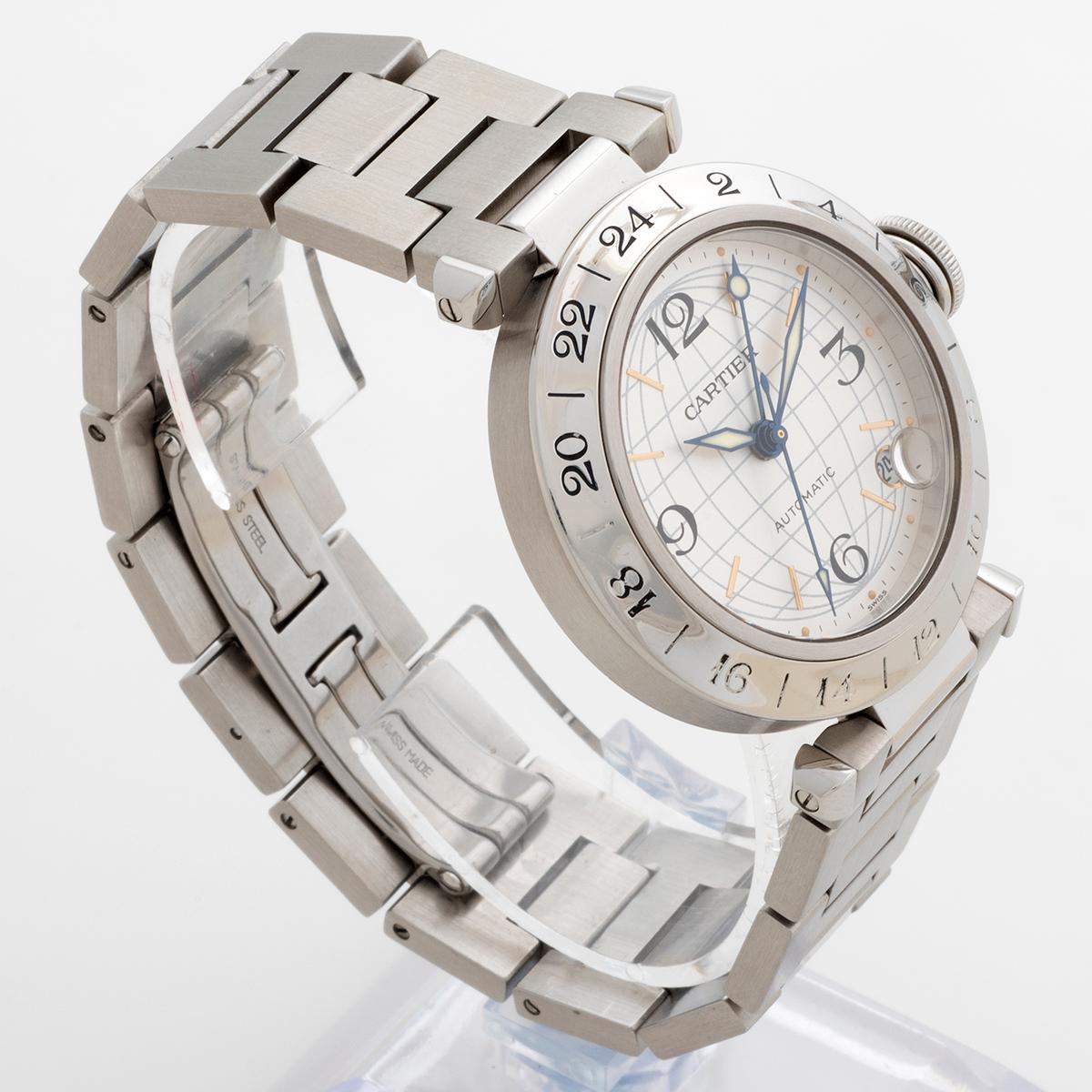 cartier pasha gmt