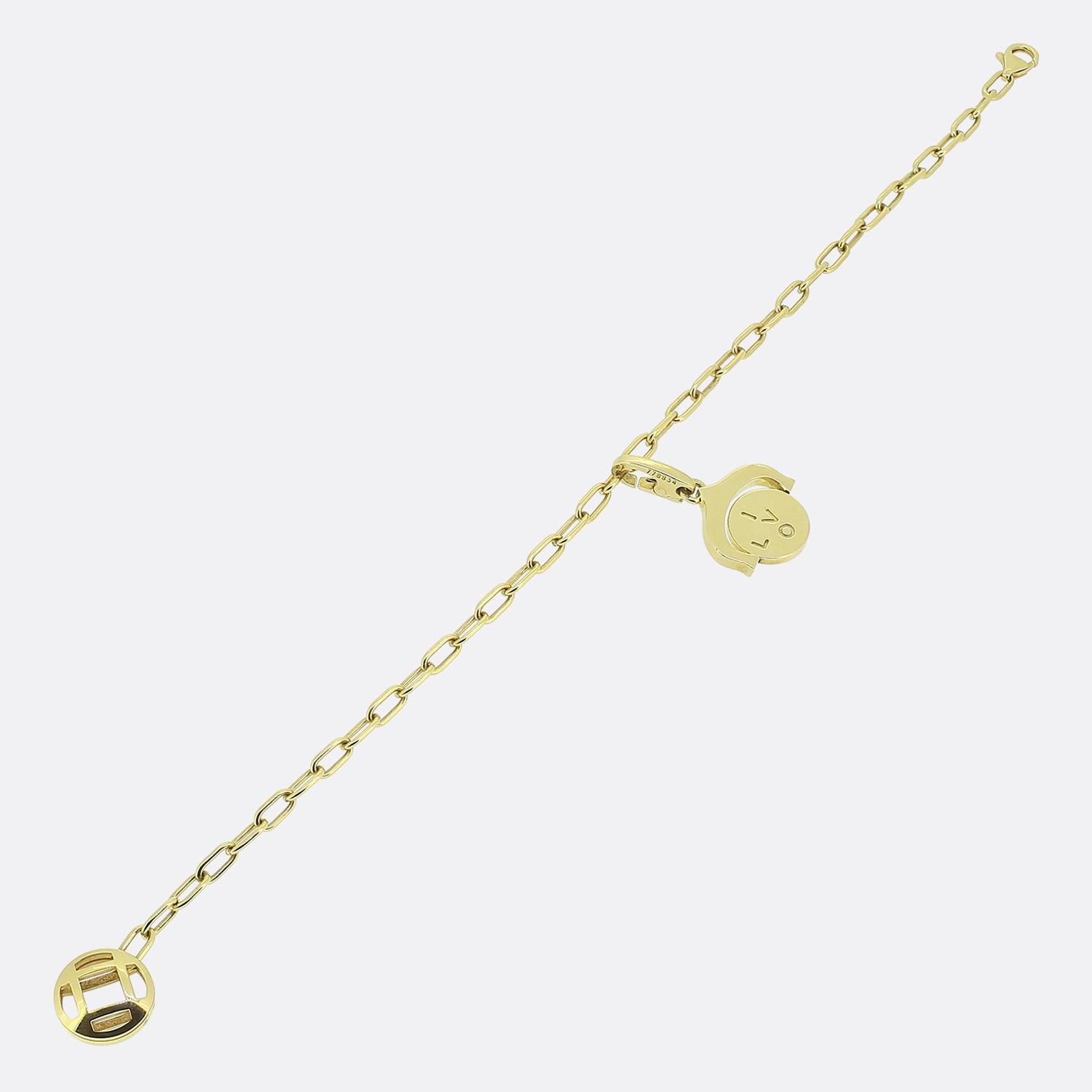 Cartier Pascha Armband Ich liebe dich Spinner Charme für Damen oder Herren im Angebot