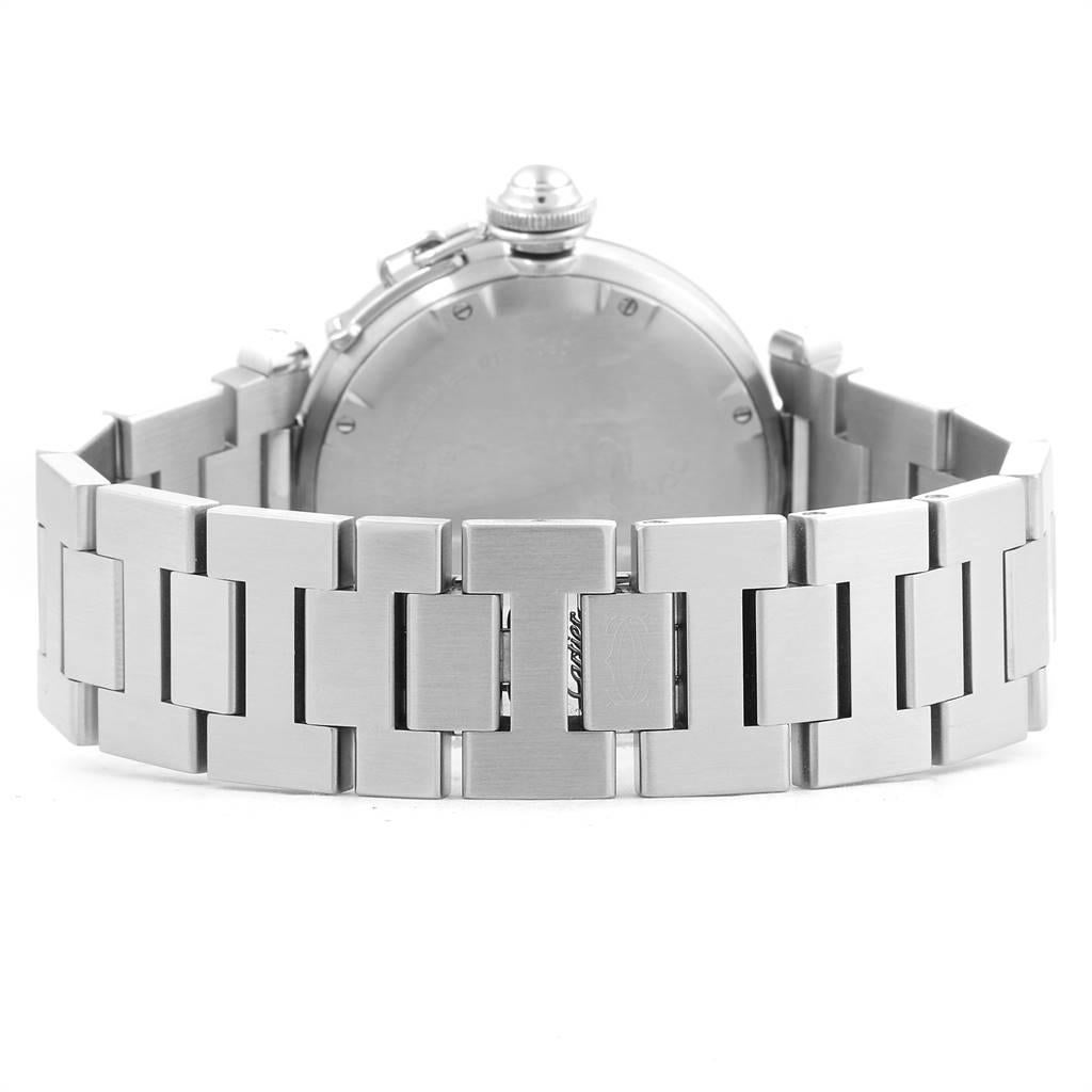 Cartier Pasha C 35 White Dial Stainless Steel Unisex Watch W31074M7 4