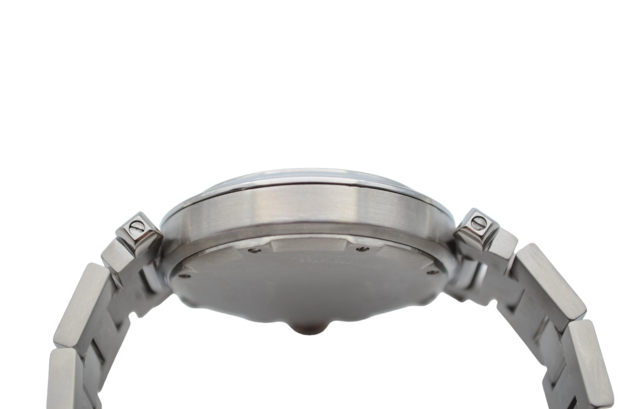 Cartier Pasha C Big Date White Dial Stainless Steel Automatic Ref: 2475 7