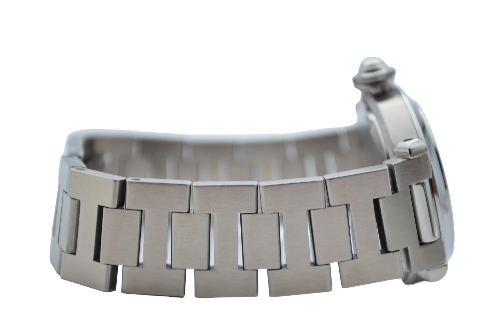 Cartier Pasha C Big Date White Dial Stainless Steel Automatic Ref: 2475 2