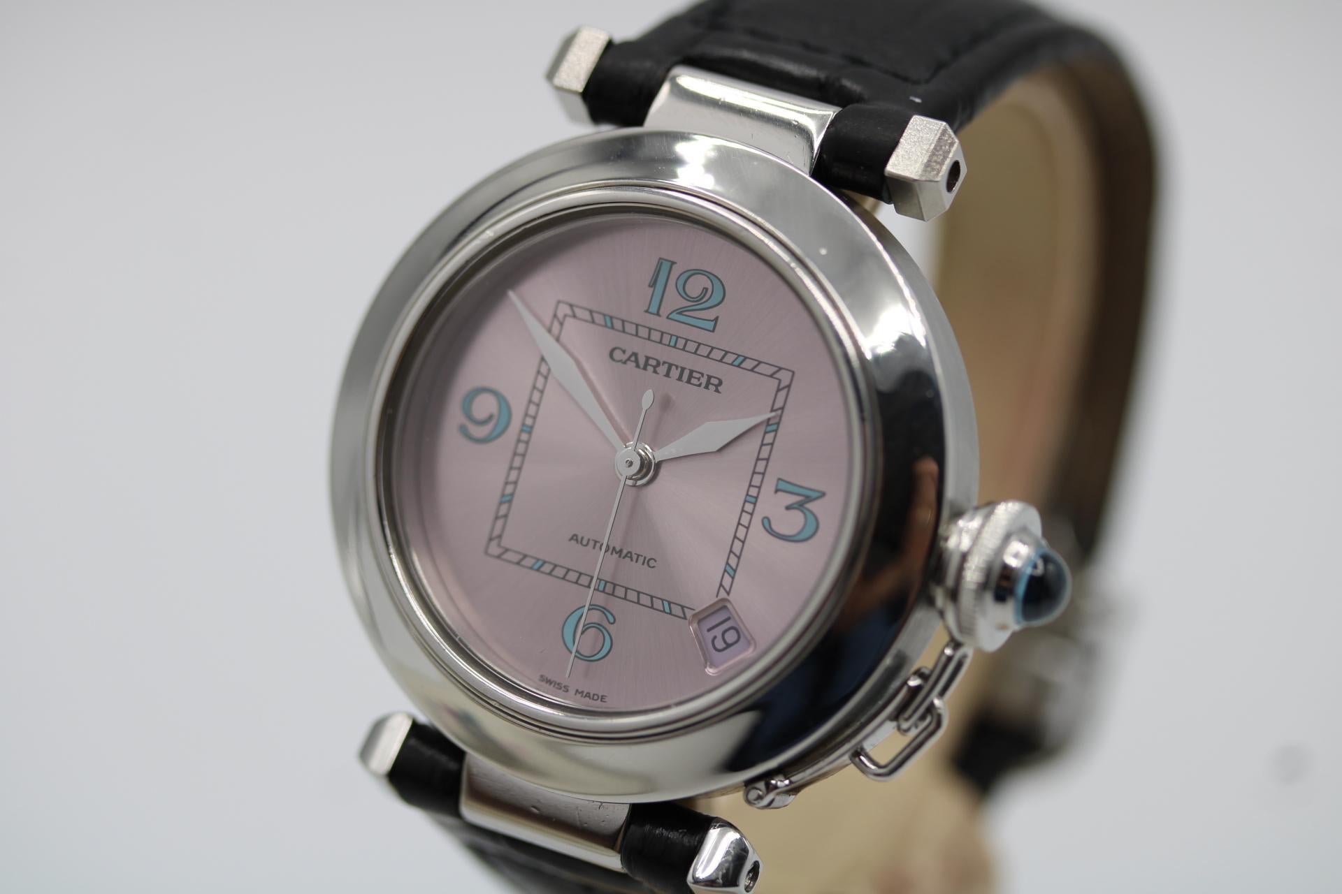 Cartier Pasha C Date W3108199 – Limited Edition with Pink Blue Dial  Automatic 1