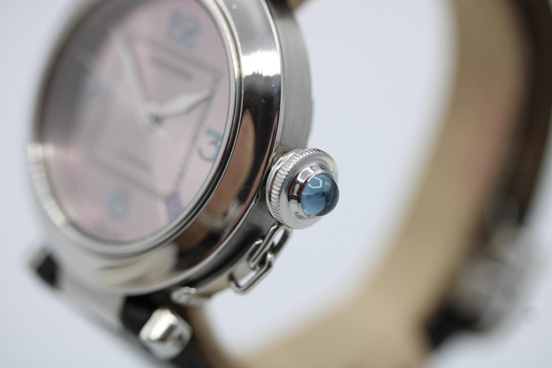 Cartier Pasha C Date W3108199 – Limited Edition with Pink Blue Dial  Automatic 3