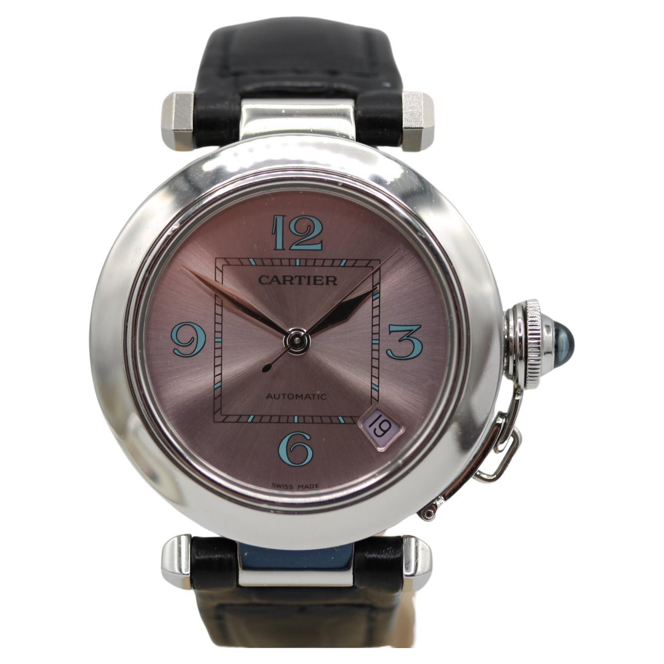 Cartier Pasha C Date W3108199 – Limited Edition with Pink Blue Dial  Automatic