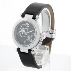Cartier Pasha C Ladies Limited Edition Winter Flower Steel Watch W3109699