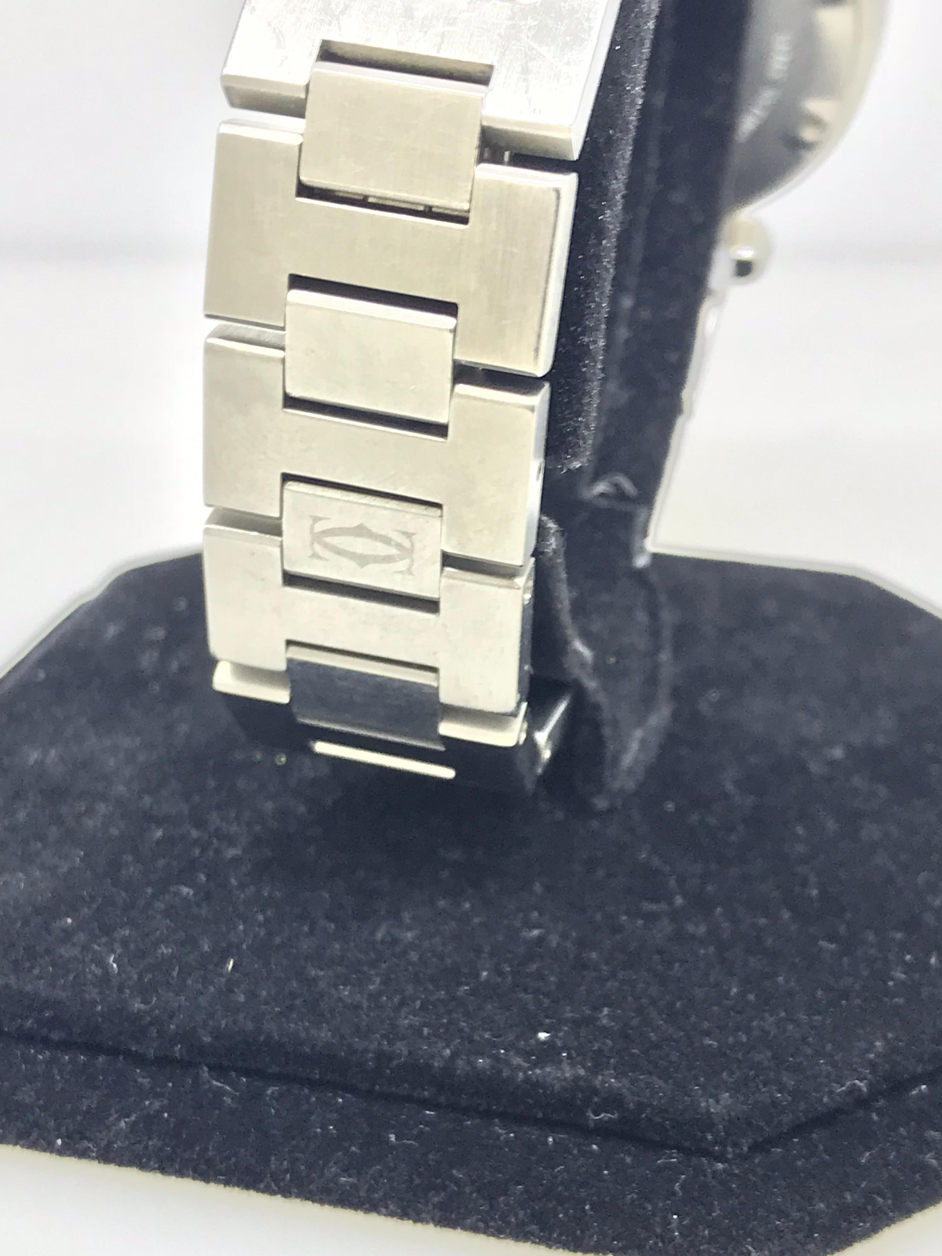 Cartier Pasha C Medium Black Dial Automatic Men's Watch W31053M7 For Sale 1