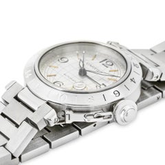 Cartier Pasha C Meridian GMT Stainless Steel W31029M7 2377