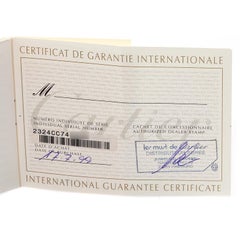 Cartier C.A.C Steele 35mm Cadran Noir Acier Montre Homme W31043M7 Box Papers