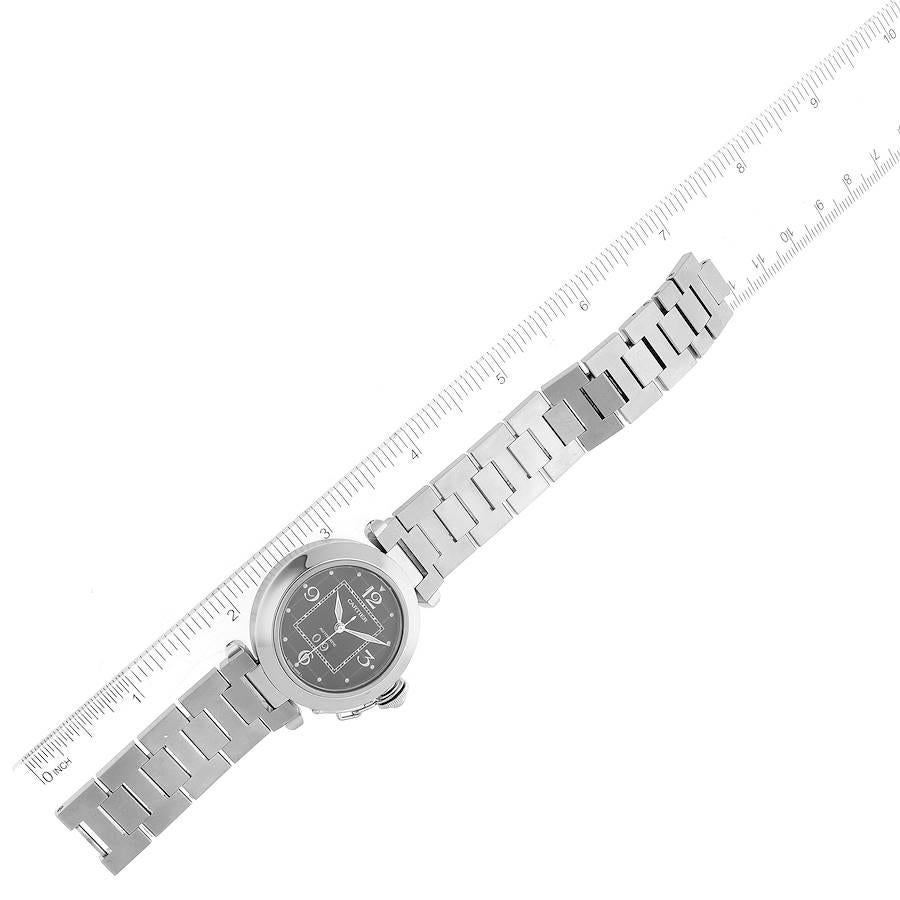 Cartier Pasha C Midsize Black Dial Automatic Ladies Watch W31053M7 4
