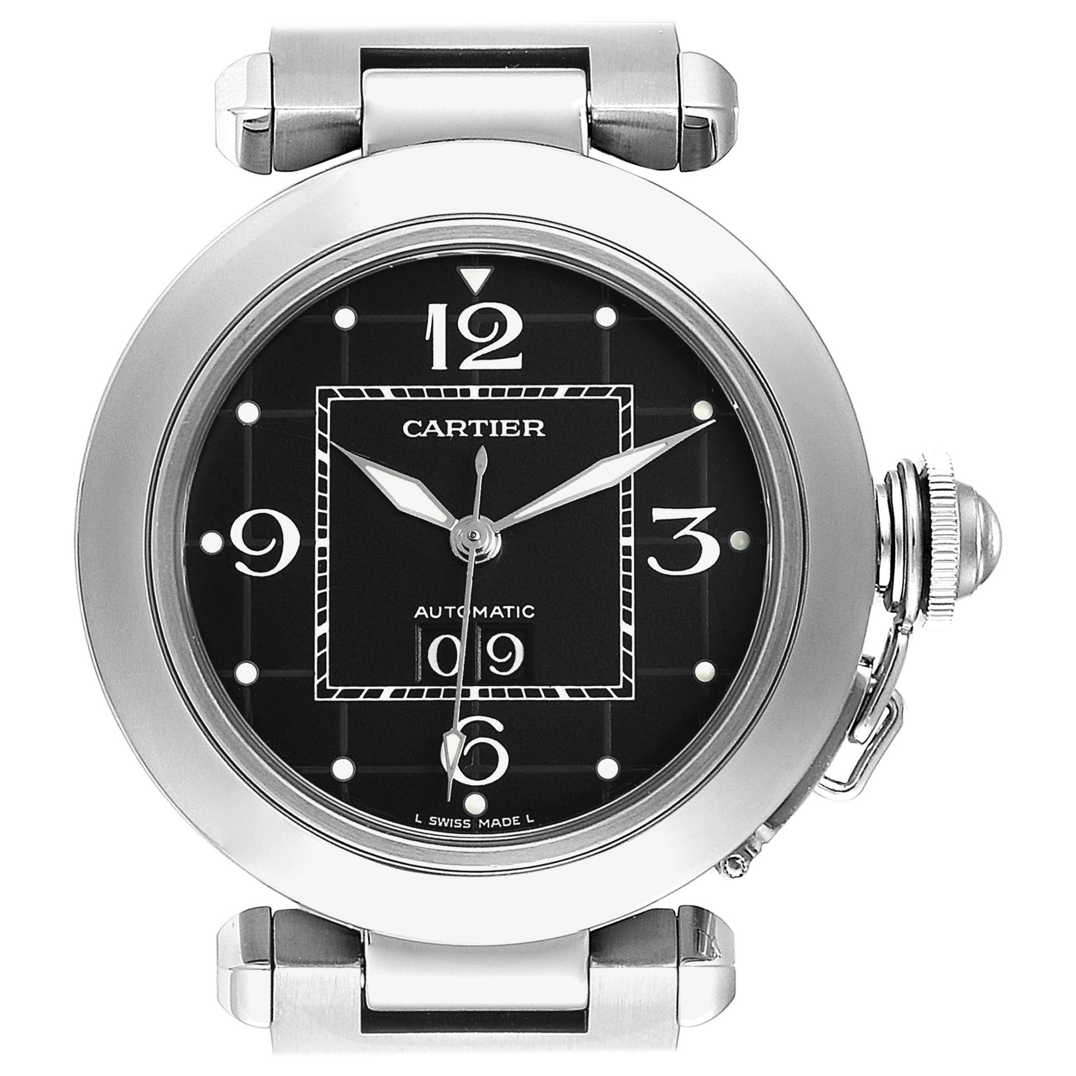 Cartier Pasha C Midsize Black Dial 