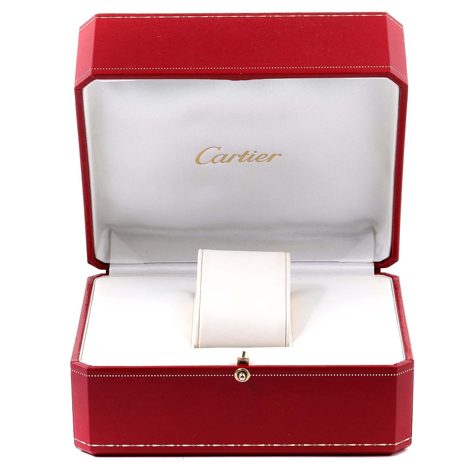 Cartier Pasha C Midsize Pink Dial Automatic Ladies Watch W31075M7 Box 5