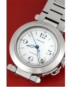 Cartier Pasha C Model W31043M7 Men's Watch