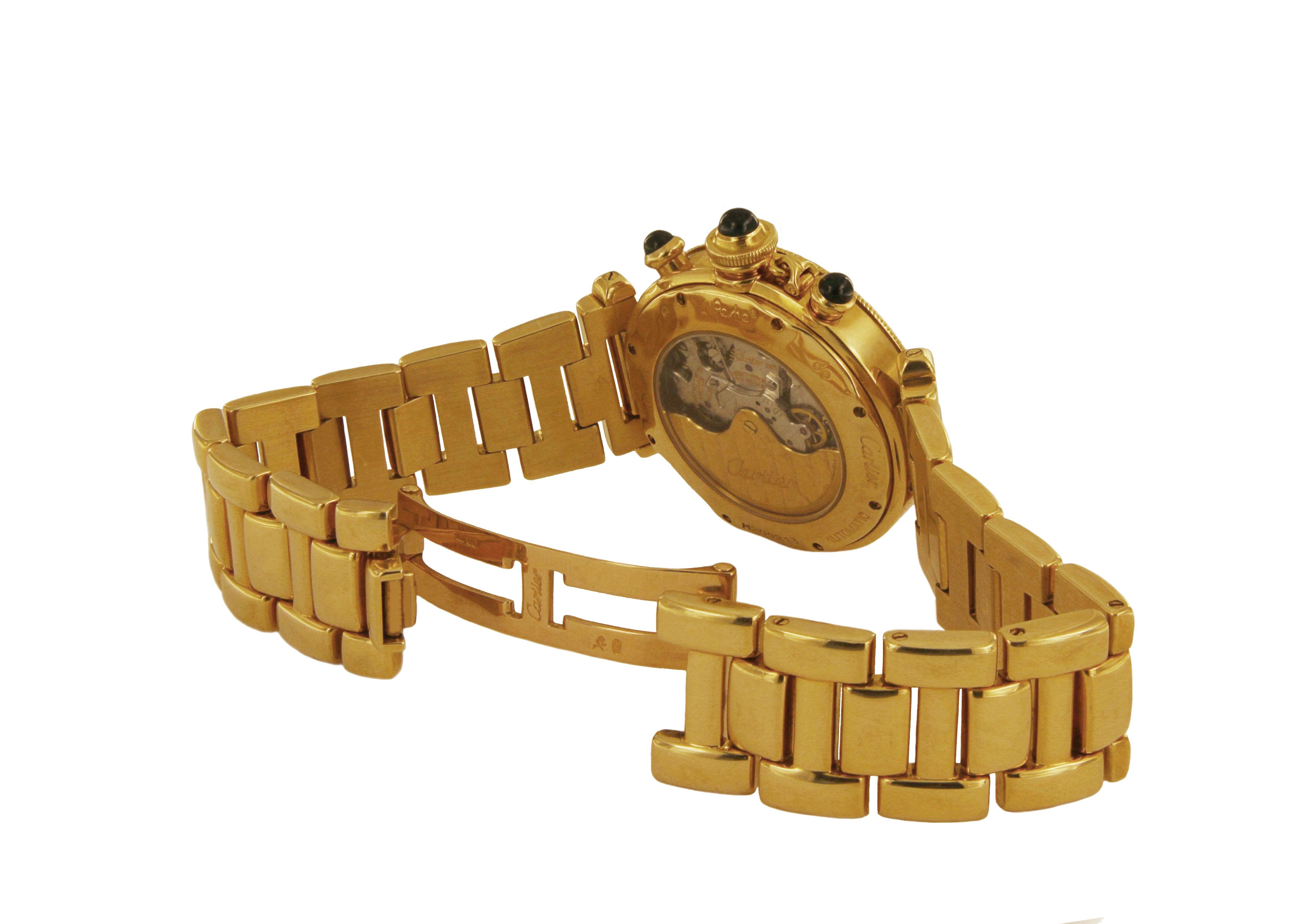 cartier gold uhr herren