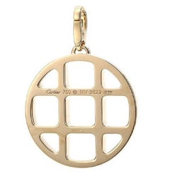 Cartier Pasha De 18 Karat Yellow Gold Diamond Pendant