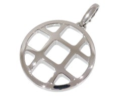 Cartier Pasha de Cartier 18 Karat White Gold Pendant with Original Box