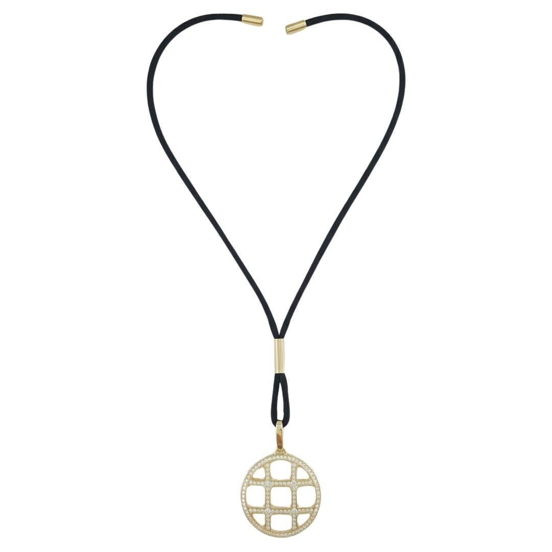 Cartier Pasha de Cartier - Collana in oro giallo 18 carati e diamanti in vendita