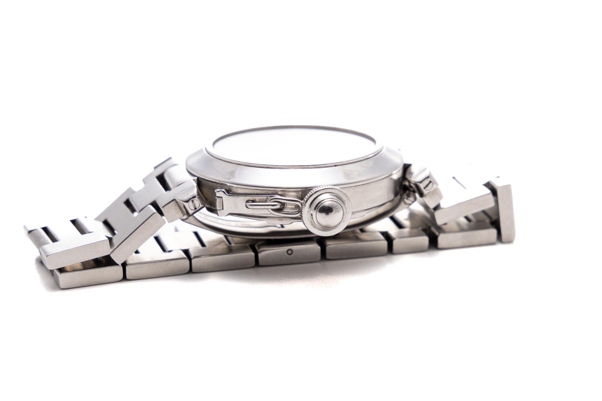 Cartier Pasha De Cartier 35mm Stainless Steel Automatic Ref: 1031 3