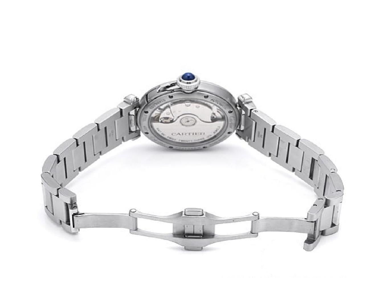 Cartier Pasha de Cartier 35mm Stainless Steel Automatic Watch WSPA0013 2