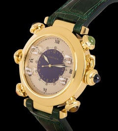 Cartier Pasha de Cartier Golf Gents 18 Karat Yellow Gold White Dial 30010