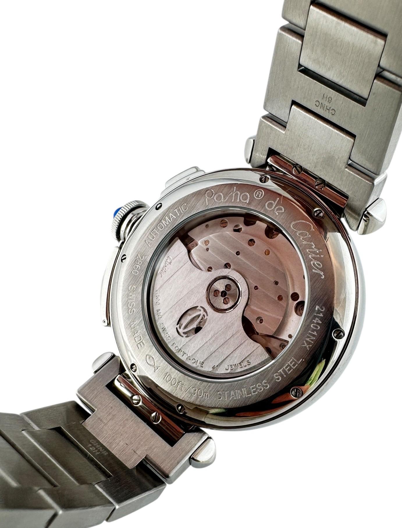 Cartier Pasha de Cartier Men's Stainless Automatic Watch 42mm #20309 6