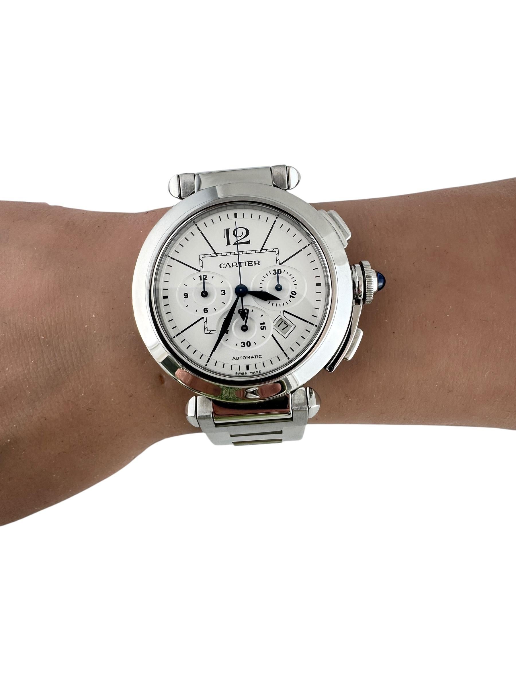 Cartier Pasha de Cartier Men's Stainless Automatic Watch 42mm #20309 9