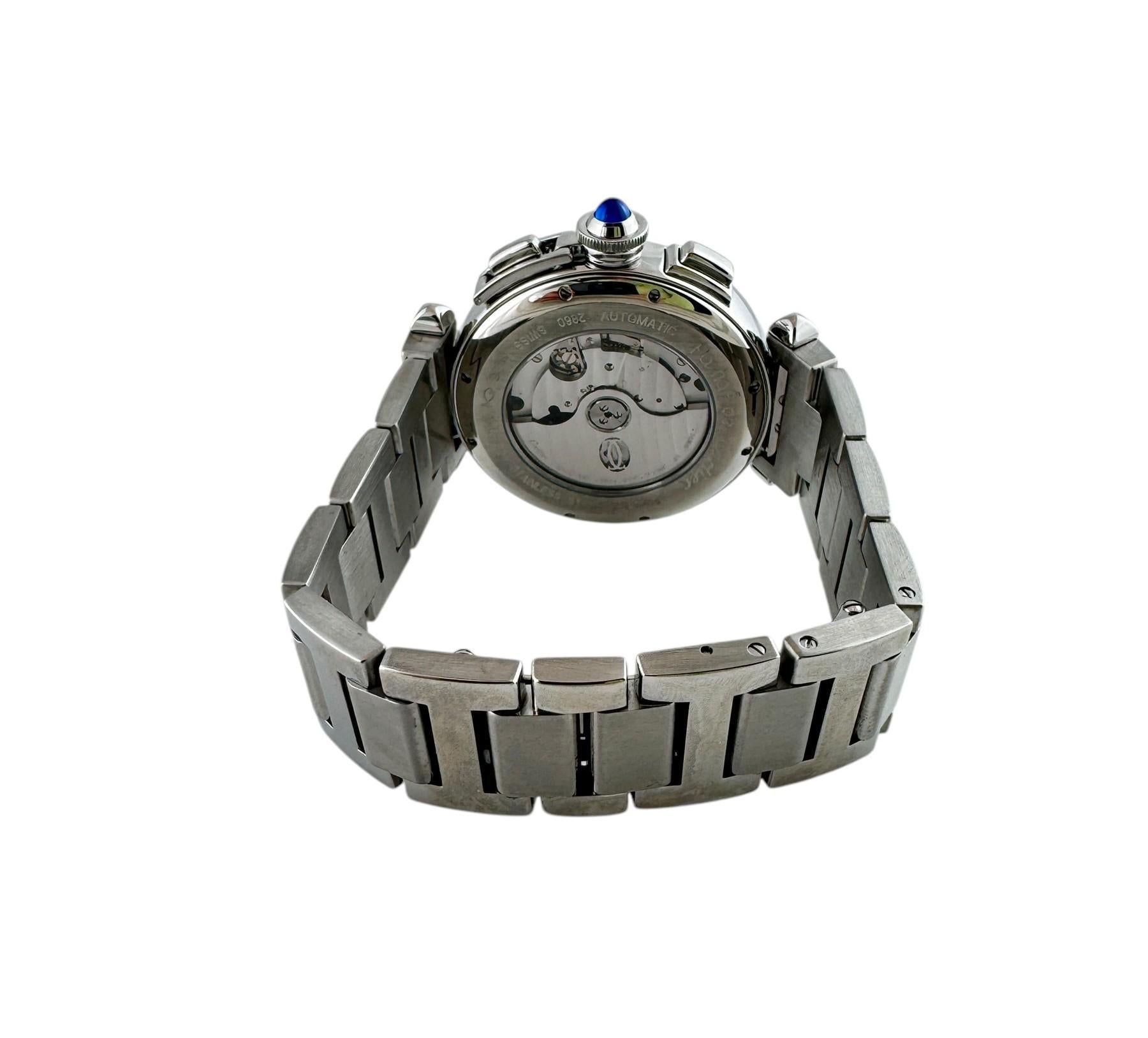 Cartier Pasha de Cartier Men's Stainless Automatic Watch 42mm #20309 3