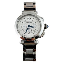 Vintage Cartier Pasha de Cartier Men's Stainless Automatic Watch 42mm #20309